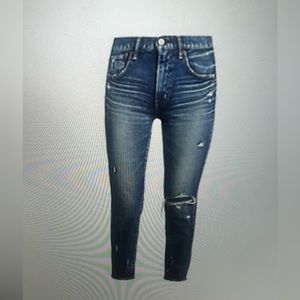 Mousy Vintage denim mid rise distressed denim
